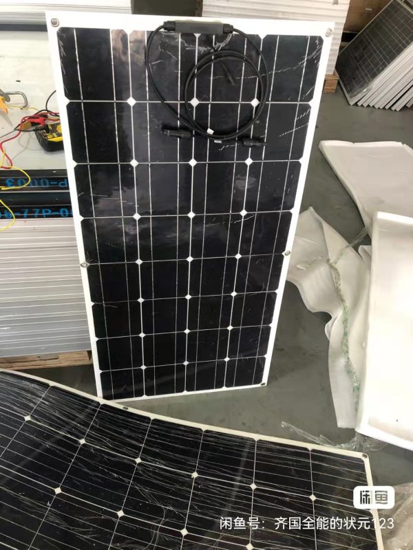 Flexible Solar Panel DIY mono 100w solar electric car solar energy systems off grid