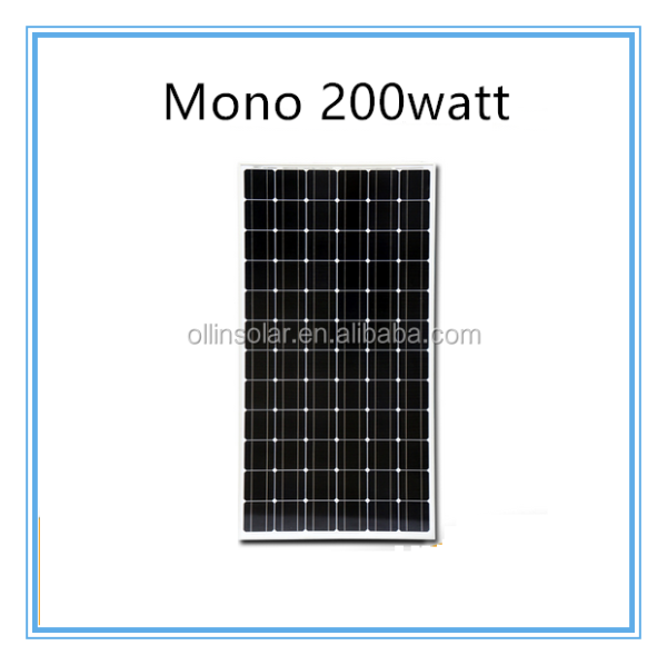 200W mono pv solar module made in china China best PV supplier poly 310w 320w 360 watt solar panels for industry