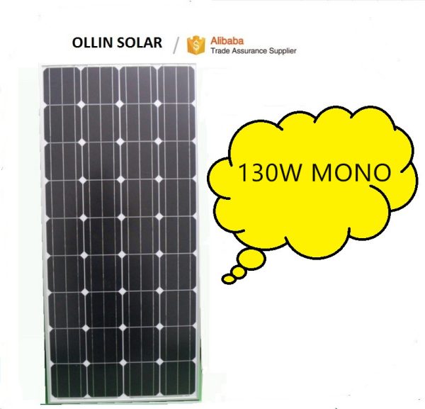 160W 12V solar panel black frame Monocrystalline Solar Module fit for water pump solar boiler