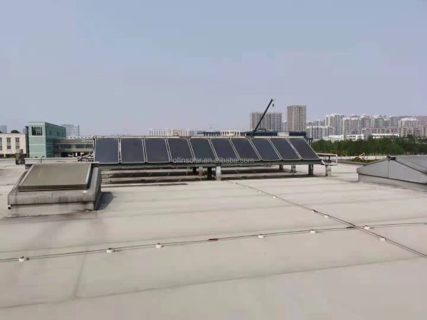 Flat Roof Rack Roof Solar Mounting Structure Solar Mounted System Aluminium Max Adjustable Portrait Snow Module Material Origin